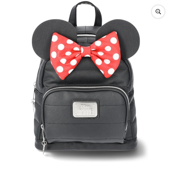 Disney Handbags - Disney Minnie Mouse Kids Backpack - Black and Red